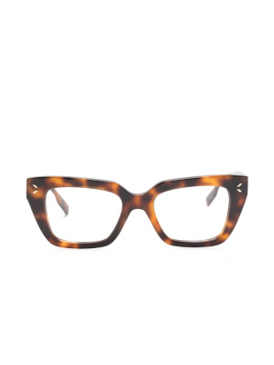 

Square-frame tortoiseshell-effect glasses, MCQ Square-frame tortoiseshell-effect glasses