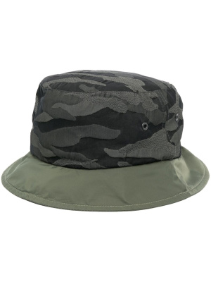 

Colour-block camouflage bucket hat, Mackintosh Colour-block camouflage bucket hat
