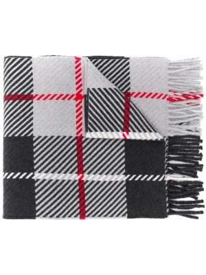 

Fringed tartan scarf, Mackintosh Fringed tartan scarf