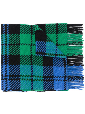 

Fringed tartan scarf, Mackintosh Fringed tartan scarf