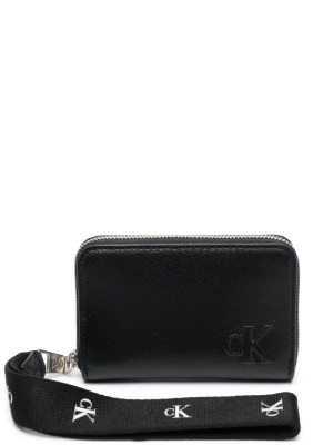 

Ultralight logo-embossed leather wallet, Calvin Klein Jeans Ultralight logo-embossed leather wallet