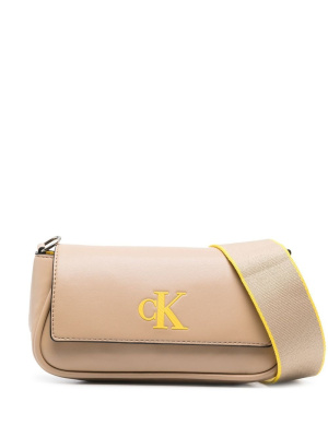 

Logo-print shoulder bag, Calvin Klein Jeans Logo-print shoulder bag