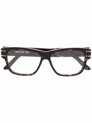 

Tortoiseshell-frame glasses, Dior Eyewear Tortoiseshell-frame glasses