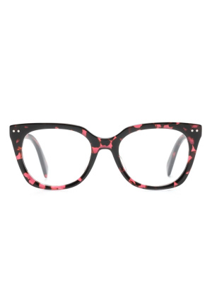 

Tortoiseshell square-frame sunglasses, Celine Eyewear Tortoiseshell square-frame sunglasses