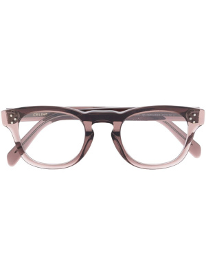 

Transparent-frame logo glasses, Celine Eyewear Transparent-frame logo glasses