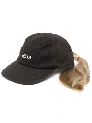 

Faux hair-detail cap, Doublet Faux hair-detail cap