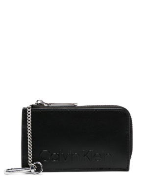 

Logo-embossed wallet, Calvin Klein Logo-embossed wallet