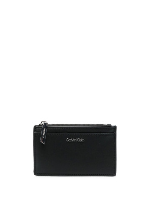 

Logo-lettering cardholder, Calvin Klein Logo-lettering cardholder