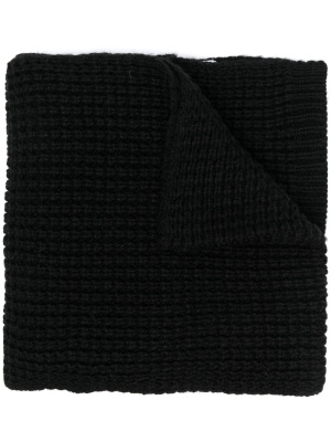 

Waffle-textured knit scarf, Calvin Klein Waffle-textured knit scarf