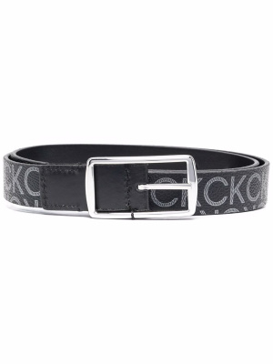

Reversible logo-print belt, Calvin Klein Reversible logo-print belt