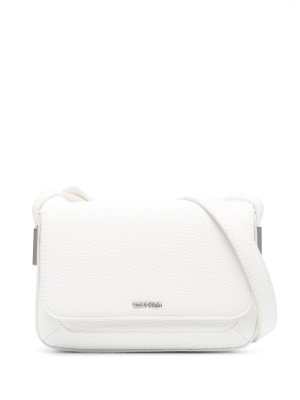 

Logo-lettering crossbody bag, Calvin Klein Logo-lettering crossbody bag