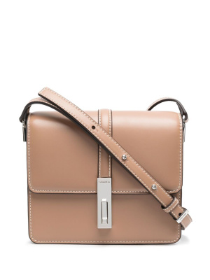 

Contrast-stitch shoulder bag, Calvin Klein Contrast-stitch shoulder bag