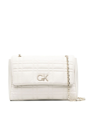 

Re-lock quilted shoulder bag, Calvin Klein Re-lock quilted shoulder bag