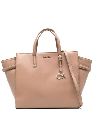 

Raised logo tote bag, Calvin Klein Raised logo tote bag