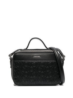 

Logo-debossed crossbody bag, Calvin Klein Logo-debossed crossbody bag