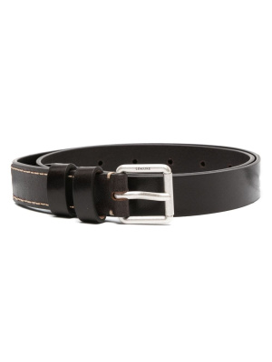 

Logo-engraved buckle leather belt, Lemaire Logo-engraved buckle leather belt