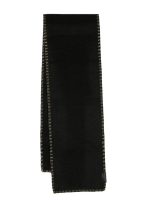 

Cocotte logo-patch knitted scarf, Lemaire Cocotte logo-patch knitted scarf