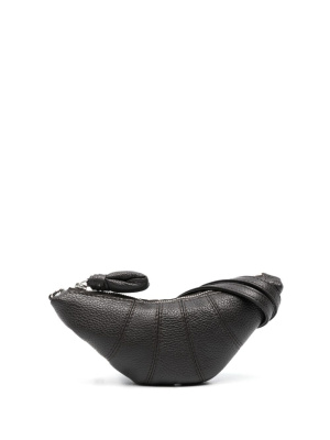 

Croissant leather coin purse necklace, Lemaire Croissant leather coin purse necklace