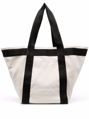 

Medium logo-embossed tote bag, AMBUSH Medium logo-embossed tote bag