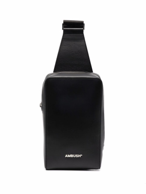 

Logo-lettering sling bag, AMBUSH Logo-lettering sling bag