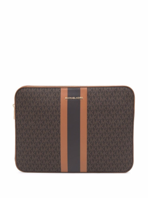 

Jet Set logo-print 13-inch laptop case, Michael Michael Kors Jet Set logo-print 13-inch laptop case