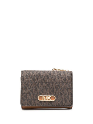 

Monogram logo-patch wallet, Michael Michael Kors Monogram logo-patch wallet