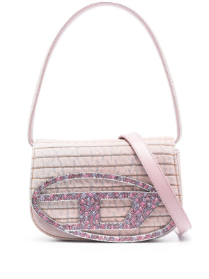 

1dr denim shoulder bag, Diesel 1dr denim shoulder bag