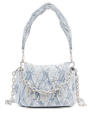 

Charm-D embellished shoulder bag, Diesel Charm-D embellished shoulder bag