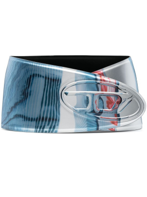 

Abstract-print wraparound belt, Diesel Abstract-print wraparound belt