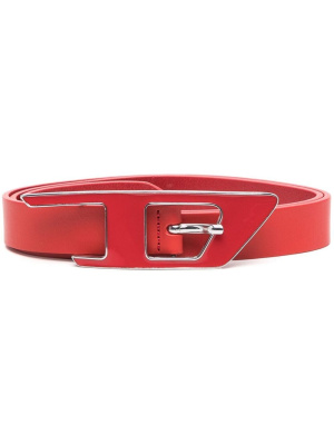 

Logo-buckle leather belt, Diesel Logo-buckle leather belt