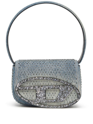 

1DR crystal-embellished shoulder bag, Diesel 1DR crystal-embellished shoulder bag