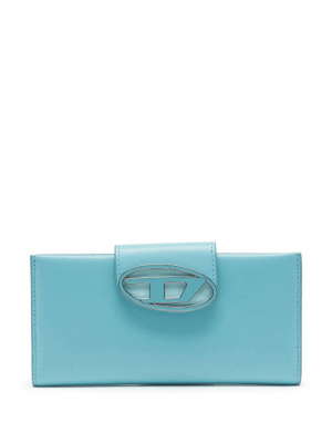

Logo-plaque leather wallet, Diesel Logo-plaque leather wallet