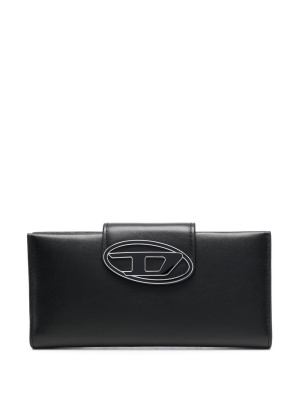 

Logo-plaque leather wallet, Diesel Logo-plaque leather wallet