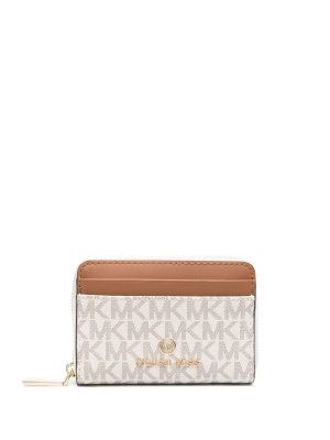 

Monogram-pattern leather cardholder, Michael Michael Kors Monogram-pattern leather cardholder