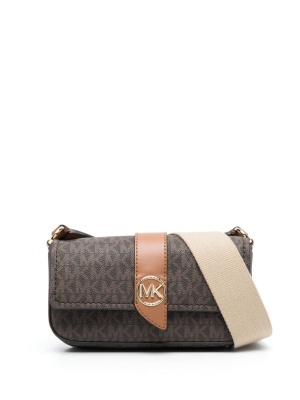 

Greenwhich monogram-print leather tote bag, Michael Michael Kors Greenwhich monogram-print leather tote bag