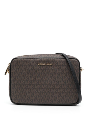 

Jet Set monogram-print crossbody bag, Michael Michael Kors Jet Set monogram-print crossbody bag