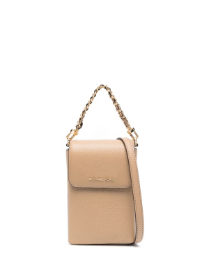 

Logo-plaque leather cross-body bag, Michael Michael Kors Logo-plaque leather cross-body bag