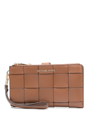

Adele interwoven bi-fold leather wallet, Michael Michael Kors Adele interwoven bi-fold leather wallet