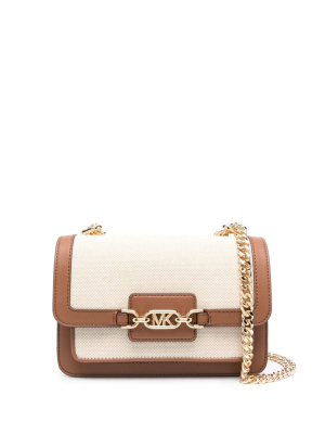 

Large Heather canvas shoulder bag, Michael Michael Kors Large Heather canvas shoulder bag