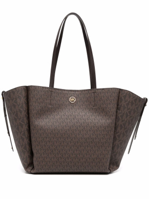 

Large monogram tote bag, Michael Michael Kors Large monogram tote bag