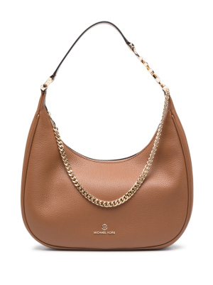 

Piper pebbled leather shoulder bag, Michael Michael Kors Piper pebbled leather shoulder bag