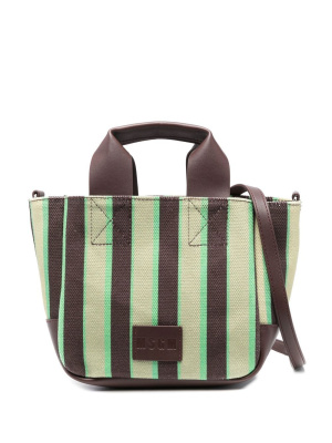 

Logo-patch tote bag, MSGM Logo-patch tote bag