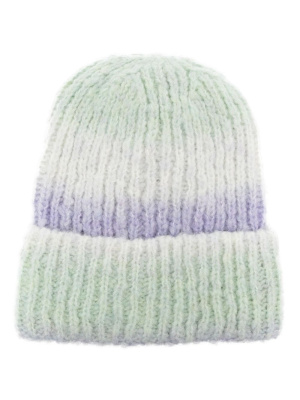 

Striped chunky-knit beanie, MSGM Striped chunky-knit beanie