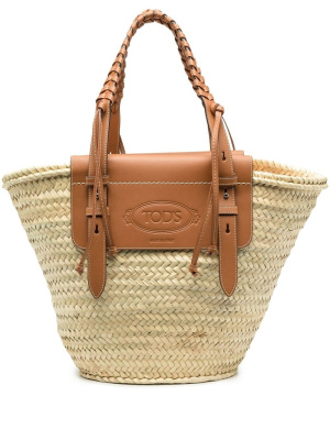 

Large interwoven tote bag, Tod's Large interwoven tote bag