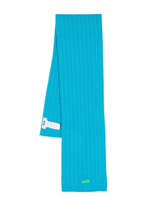 

Cable-knit scarf, MSGM Cable-knit scarf