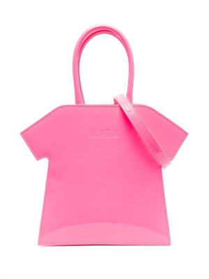 

T-shirt shaped tote bag, MSGM T-shirt shaped tote bag
