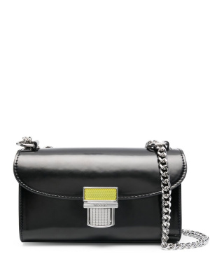 

Polished-finish crossbody bag, MSGM Polished-finish crossbody bag