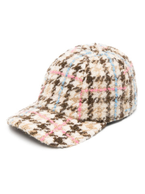 

Check-pattern cotton cap, MSGM Check-pattern cotton cap