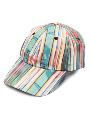 

Striped cotton baseball cap, Paul Smith Striped cotton baseball cap