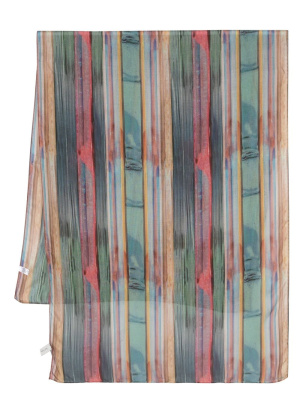 

Vertical-striped scarf, Paul Smith Vertical-striped scarf